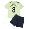 Manchester City Ilkay Gundogan #8 Tredjedraktsett Barn 2022-23 Kortermet (+ korte bukser)
